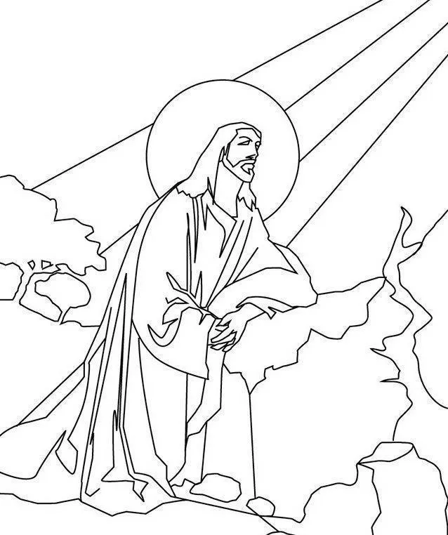Jesus Coloring Pages – 008