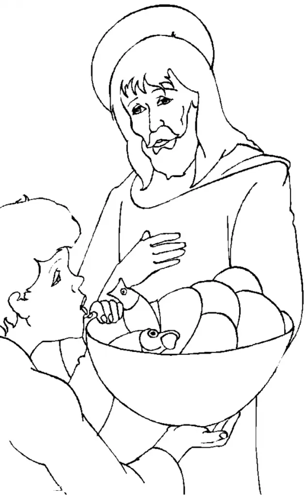 Jesus Coloring Pages – 009