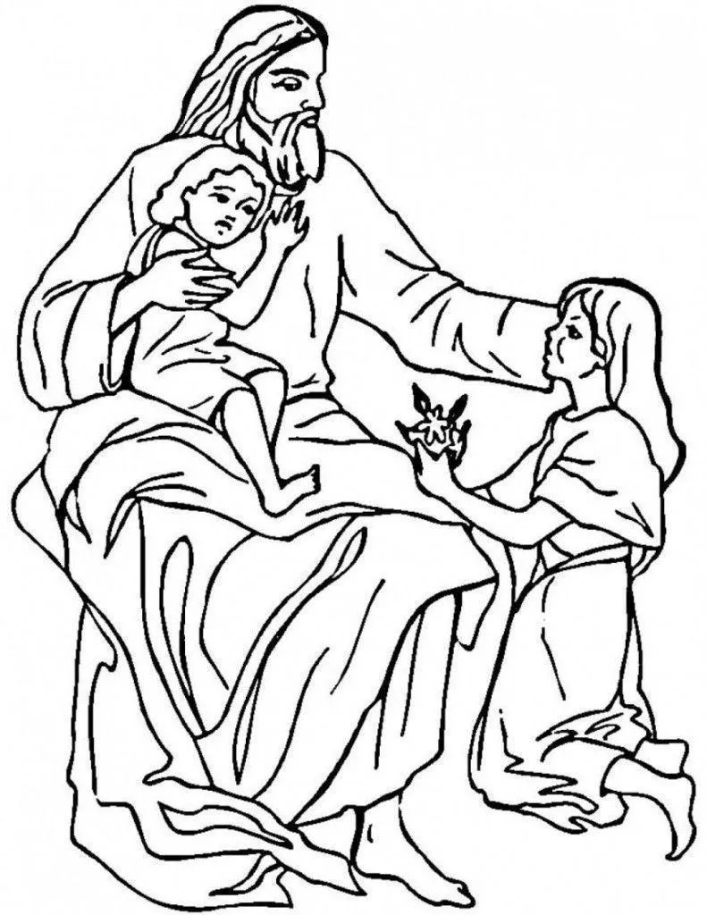 Jesus Coloring Pages – 016