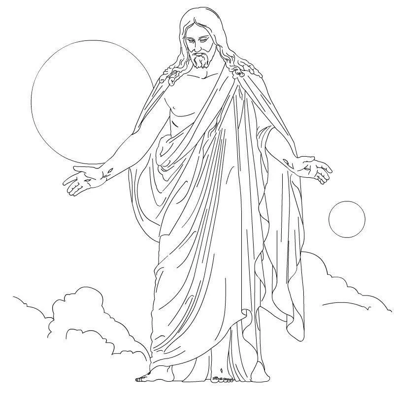 Jesus Coloring Pages – 020