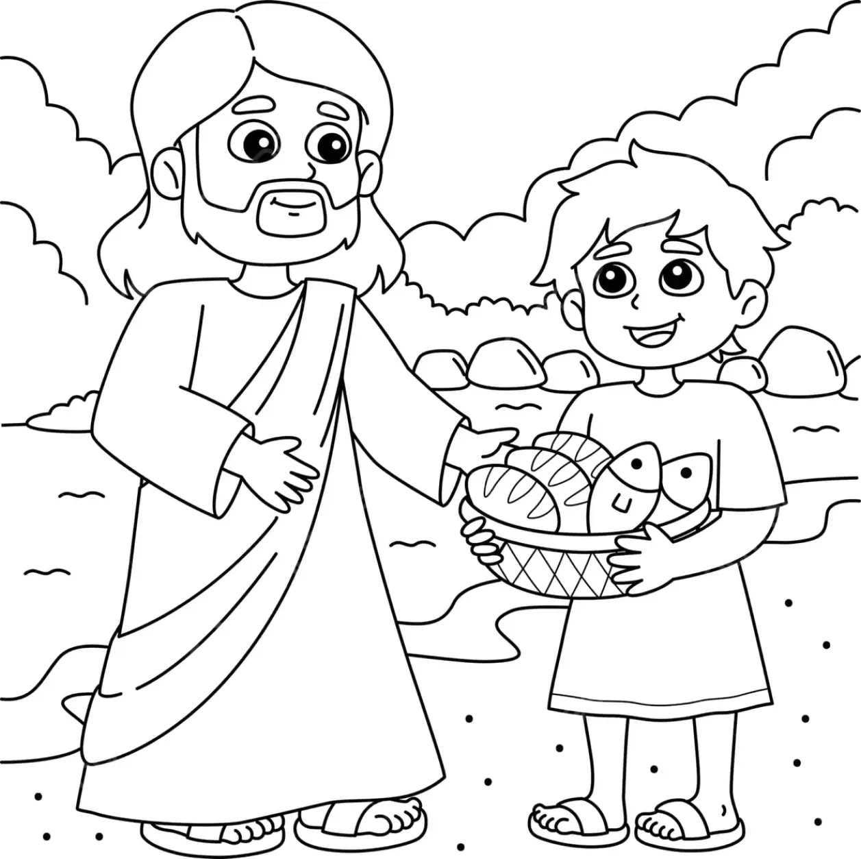 Jesus Coloring Pages – 040