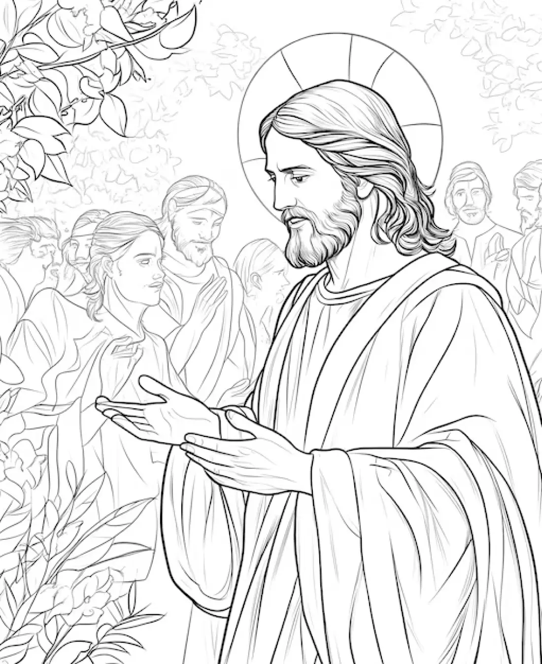 Jesus Coloring Pages – 043