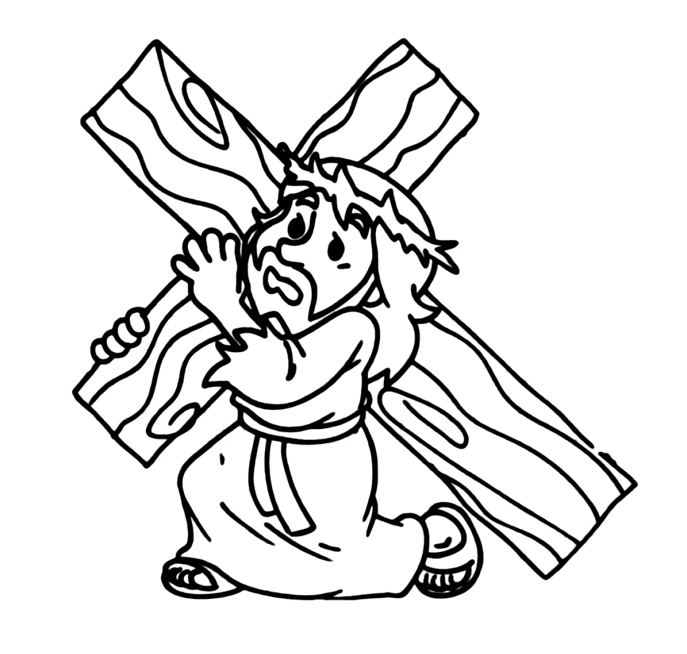Jesus Coloring Pages – 045