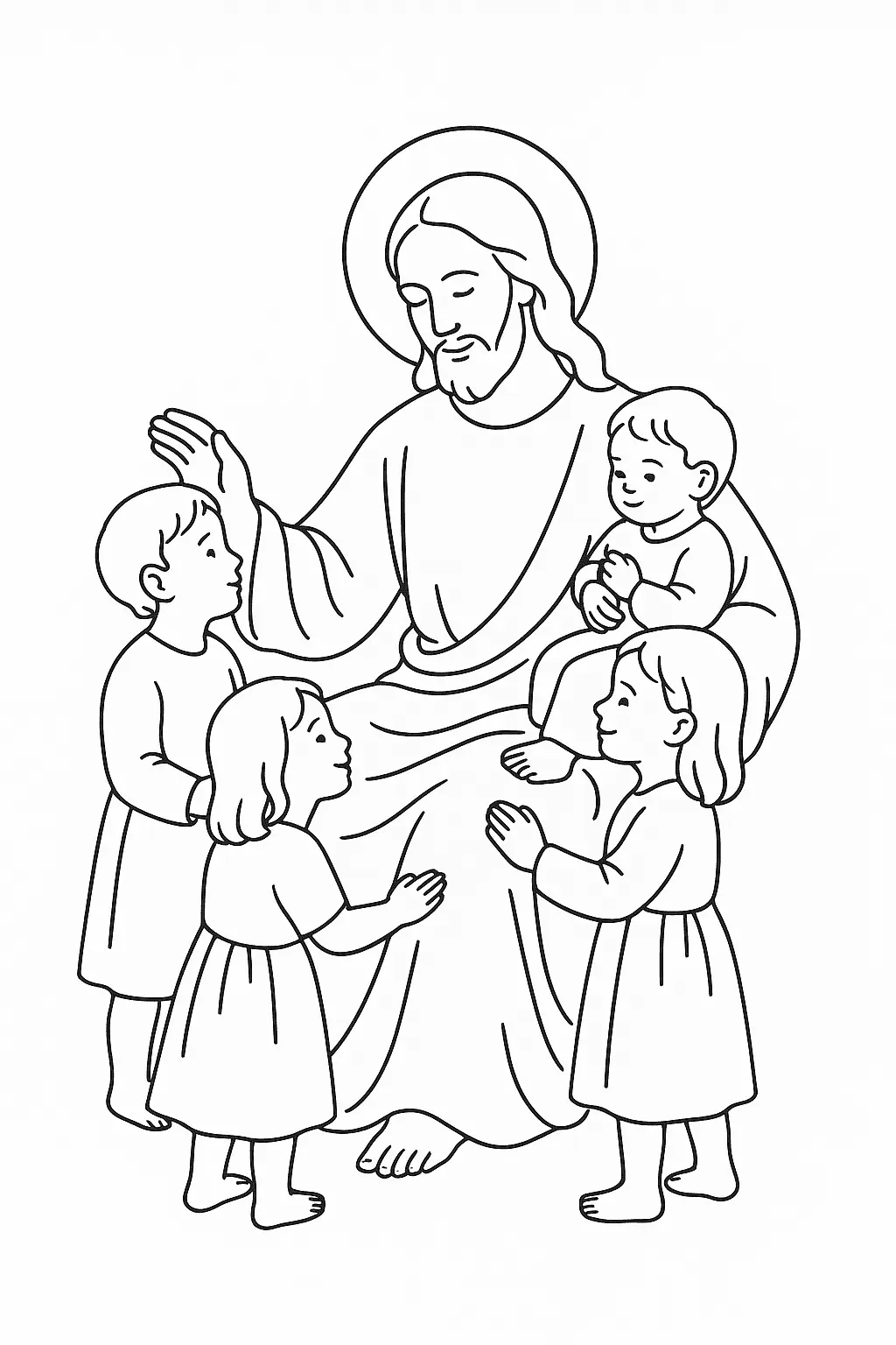 Jesus Coloring Pages – 047