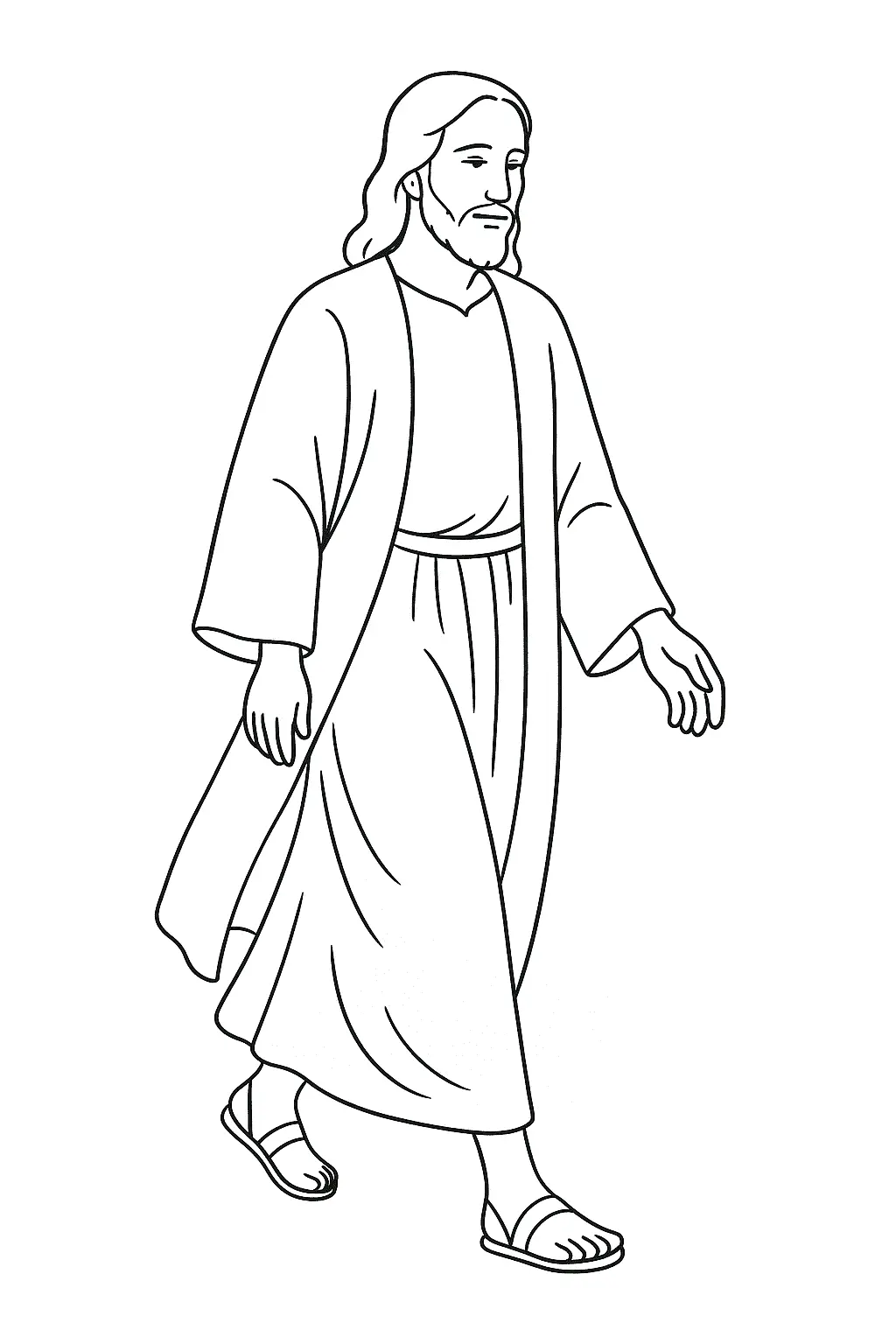 Jesus Coloring Pages – 049