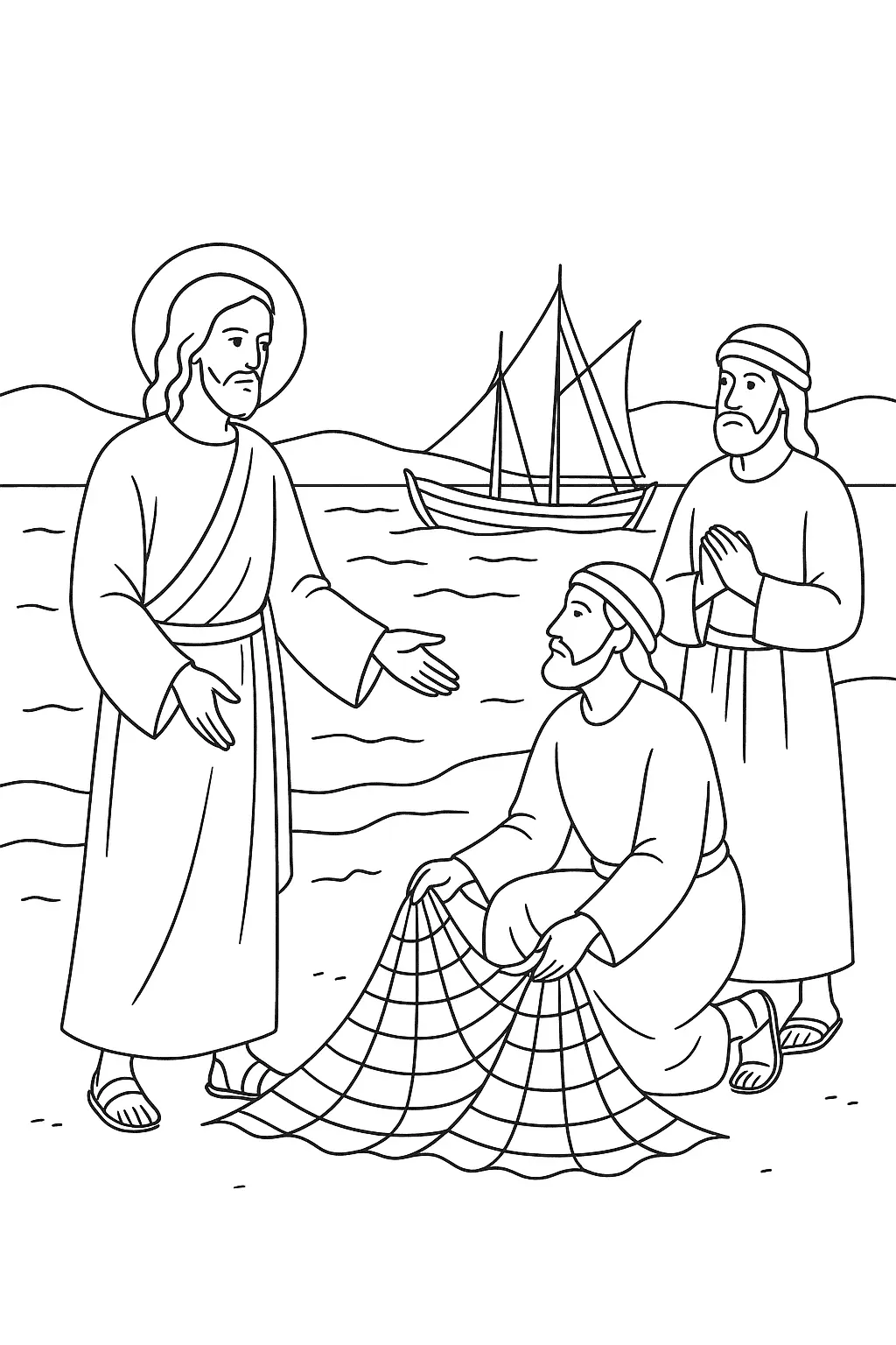 Jesus Coloring Pages – 051