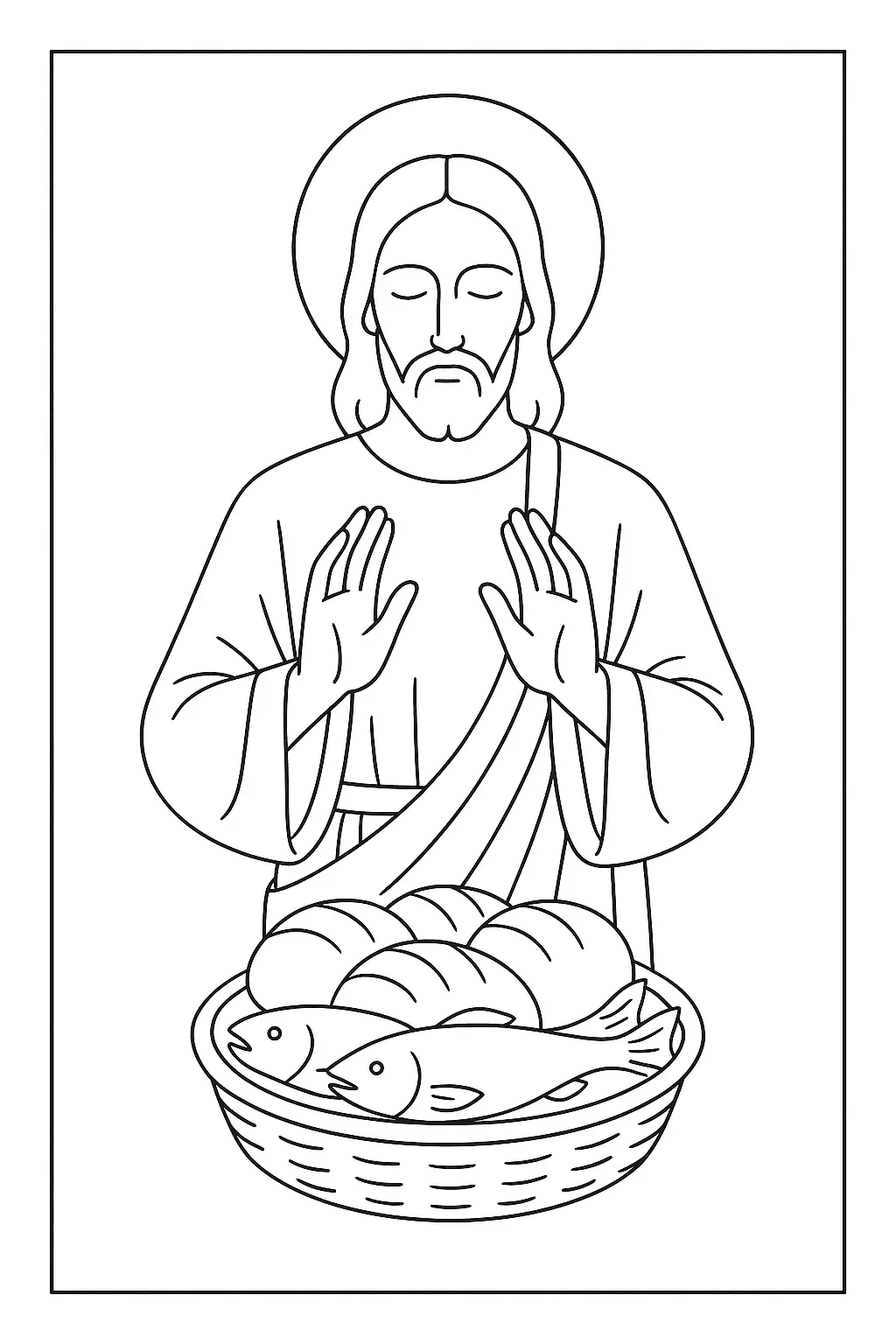 Jesus Coloring Pages – 056