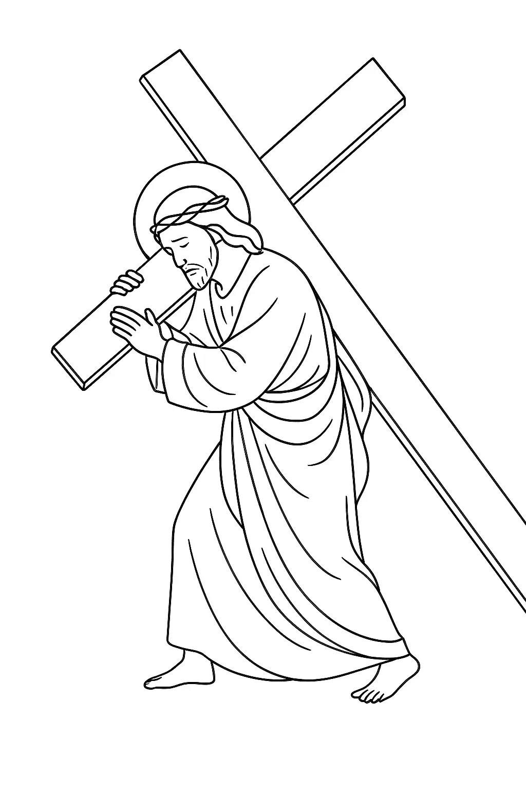 Jesus Coloring Pages – 059