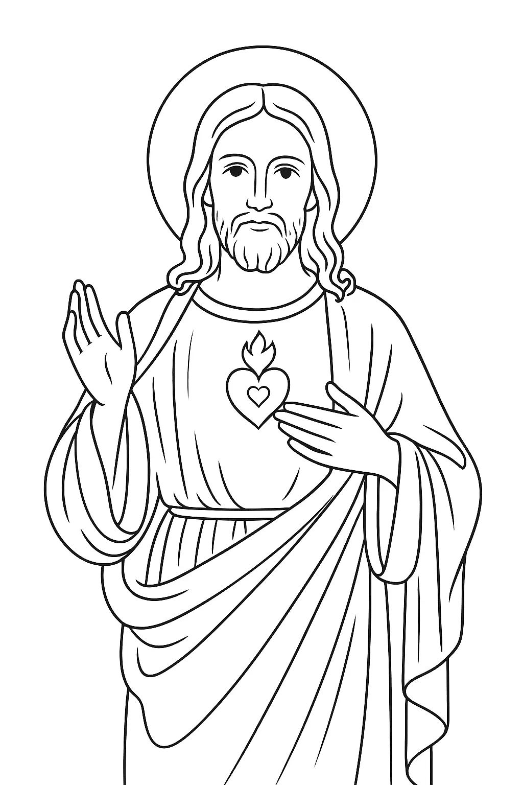 Jesus Coloring Pages – 061