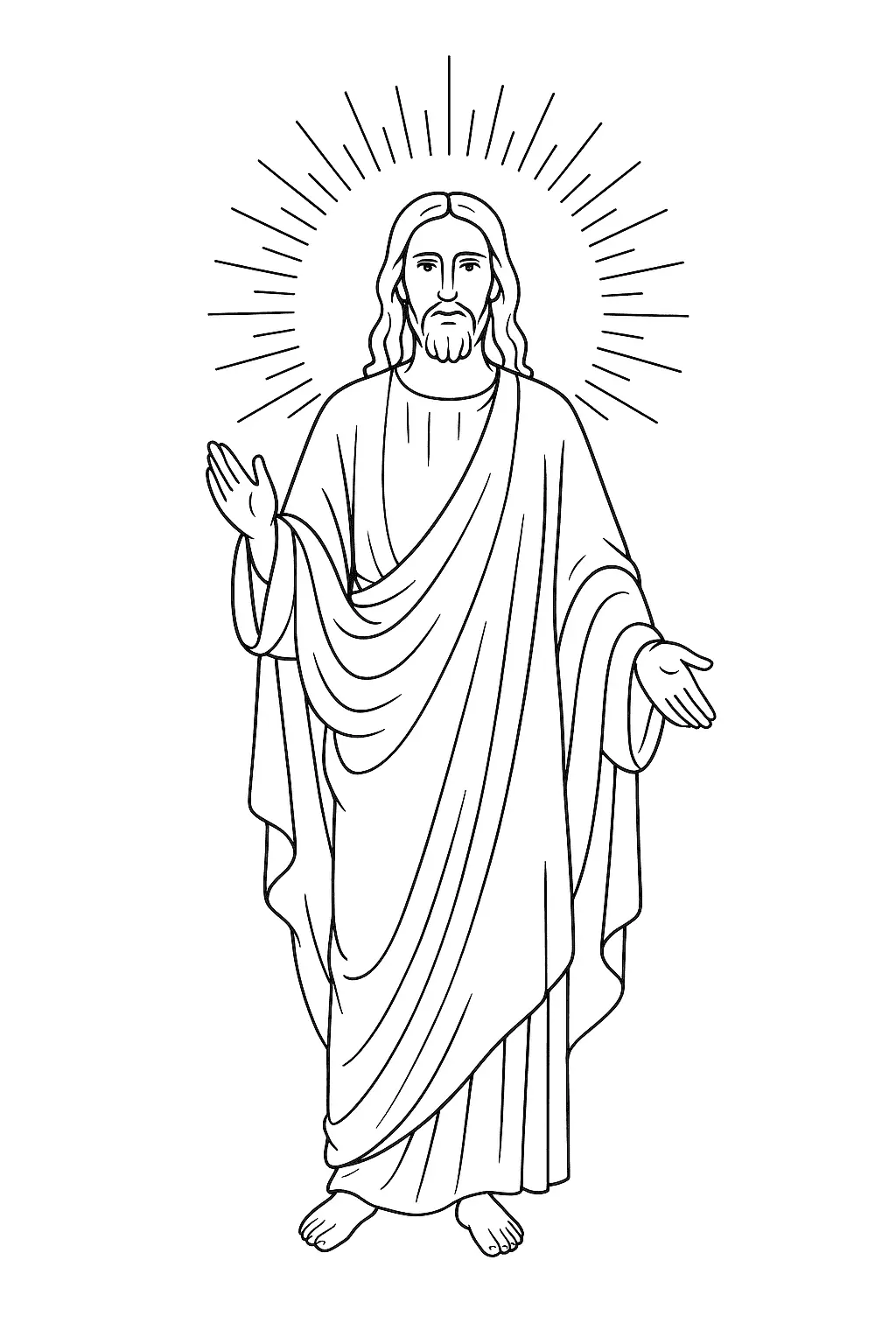 Jesus Coloring Pages – 065