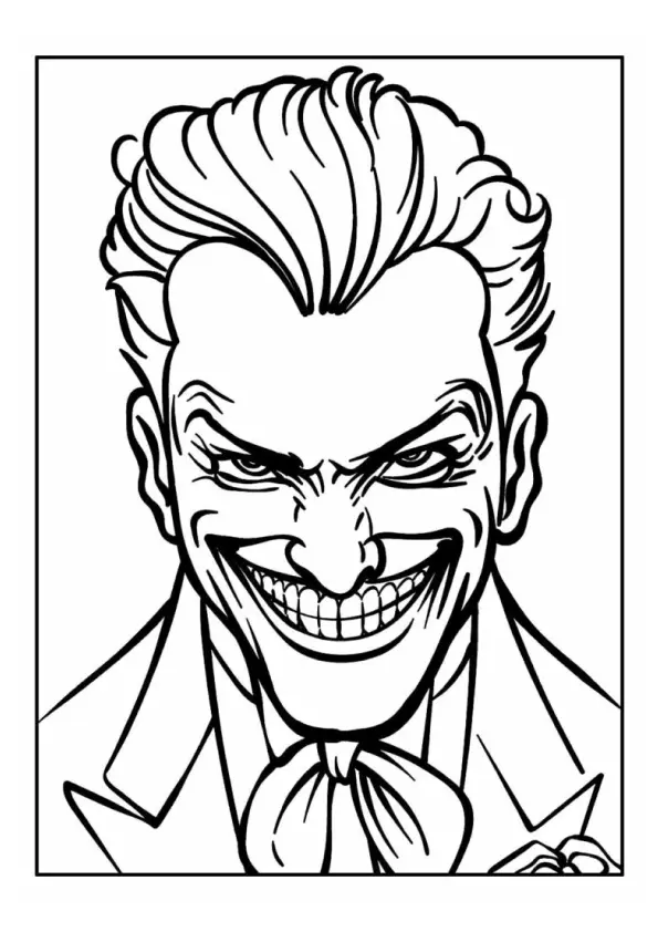 Joker Coloring Pages – 007