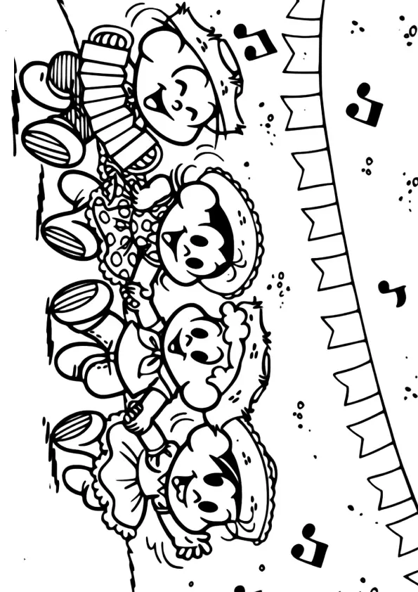 June Festival Coloring Pages – 020