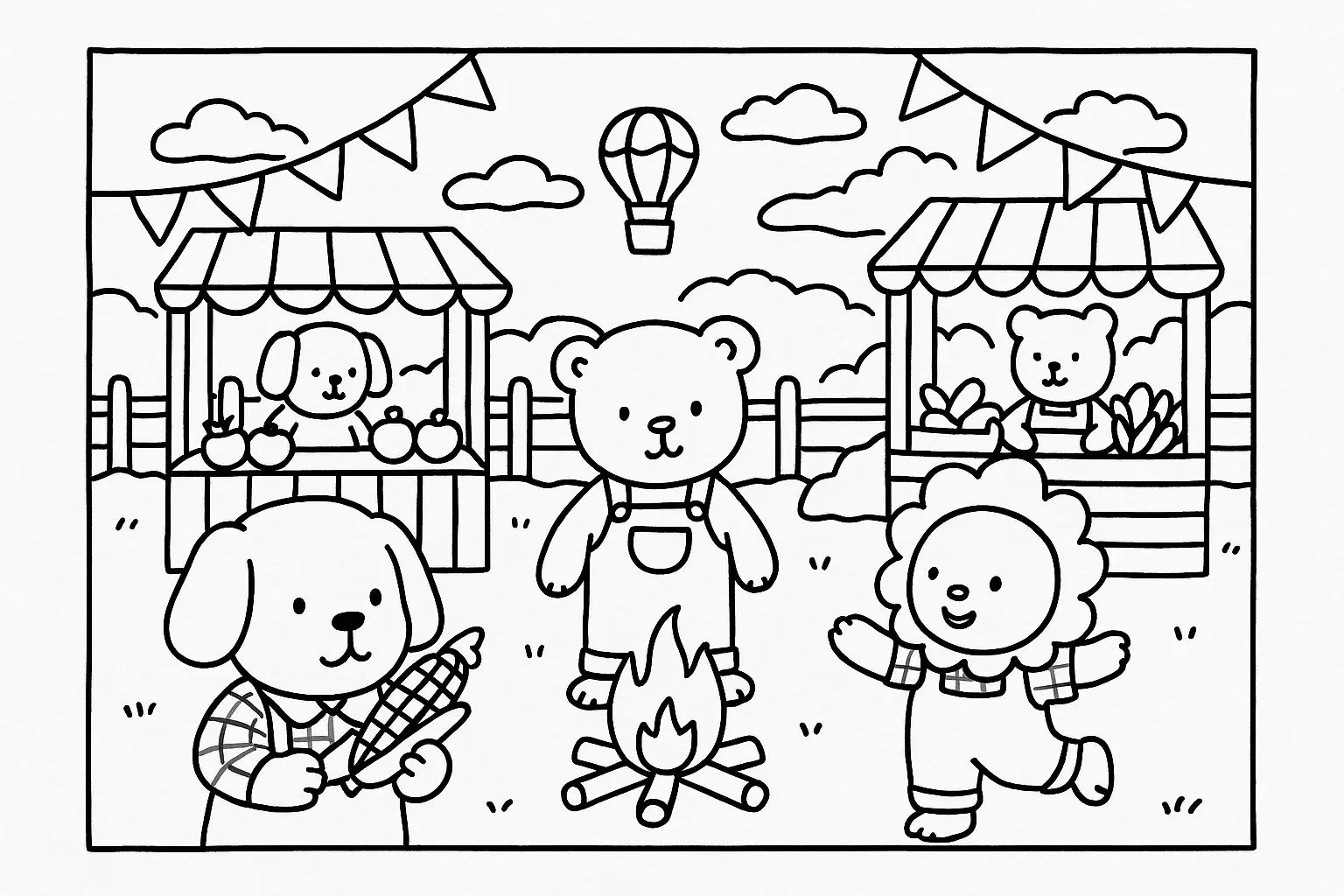 June Festival Coloring Pages – 032