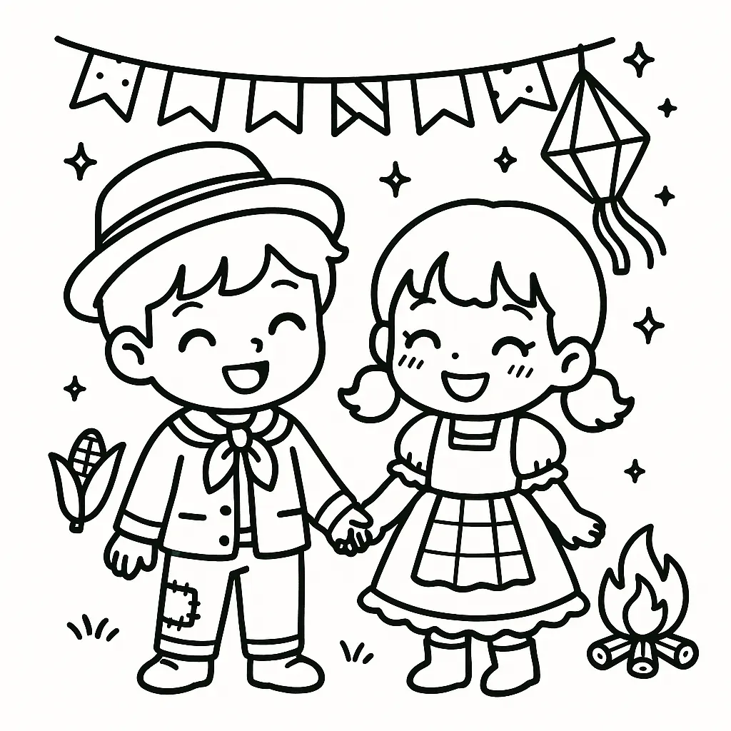 June Festival Coloring Pages – 034