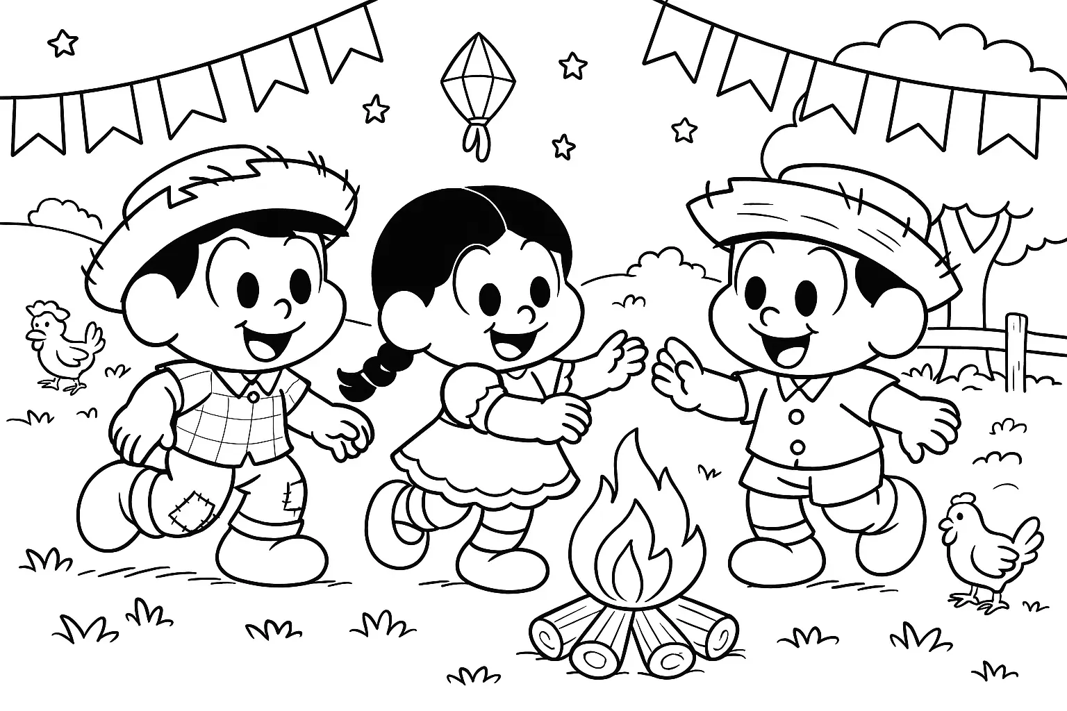 June Festival Coloring Pages – 041