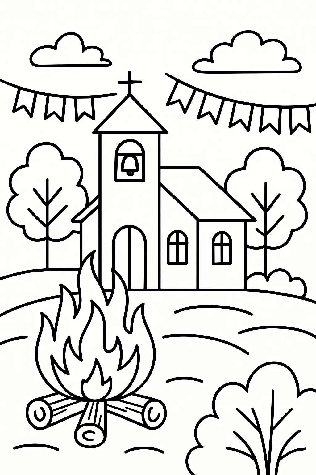 June Festival Coloring Pages – 054