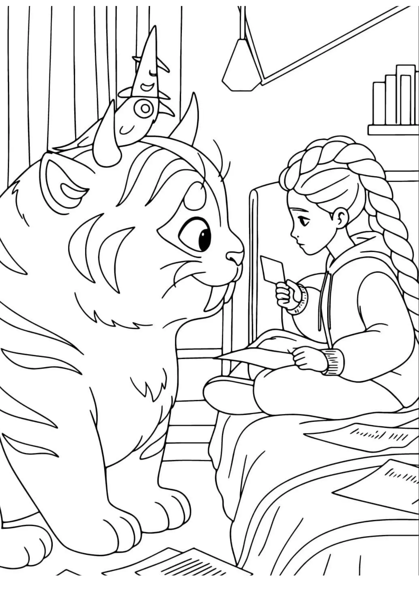 K Pop Warriors Coloring Pages – 021