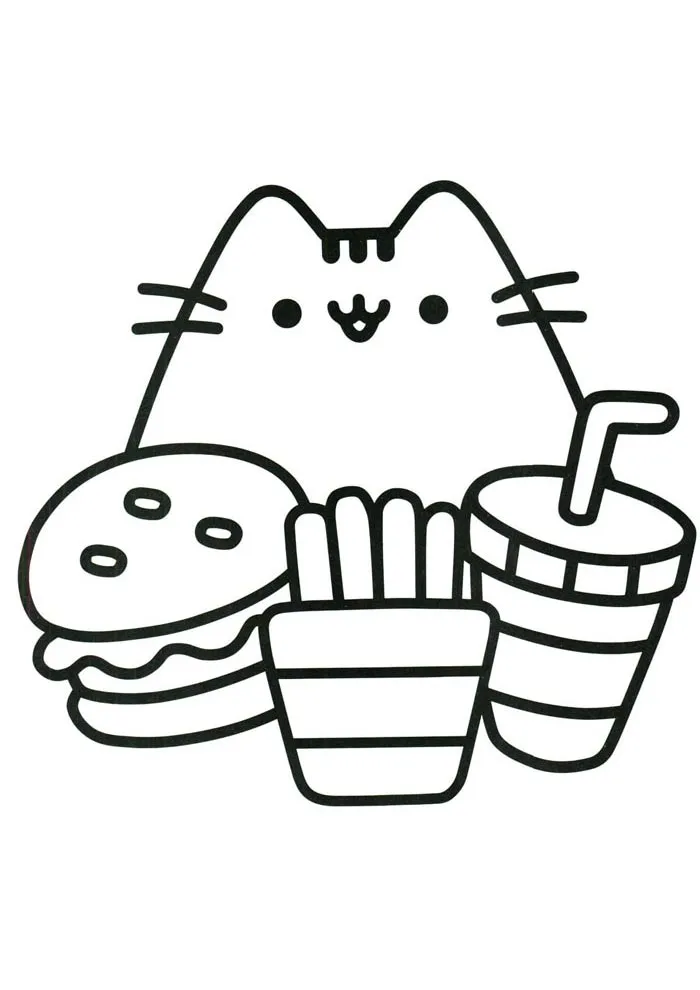 Kawaii Coloring Pages – 008
