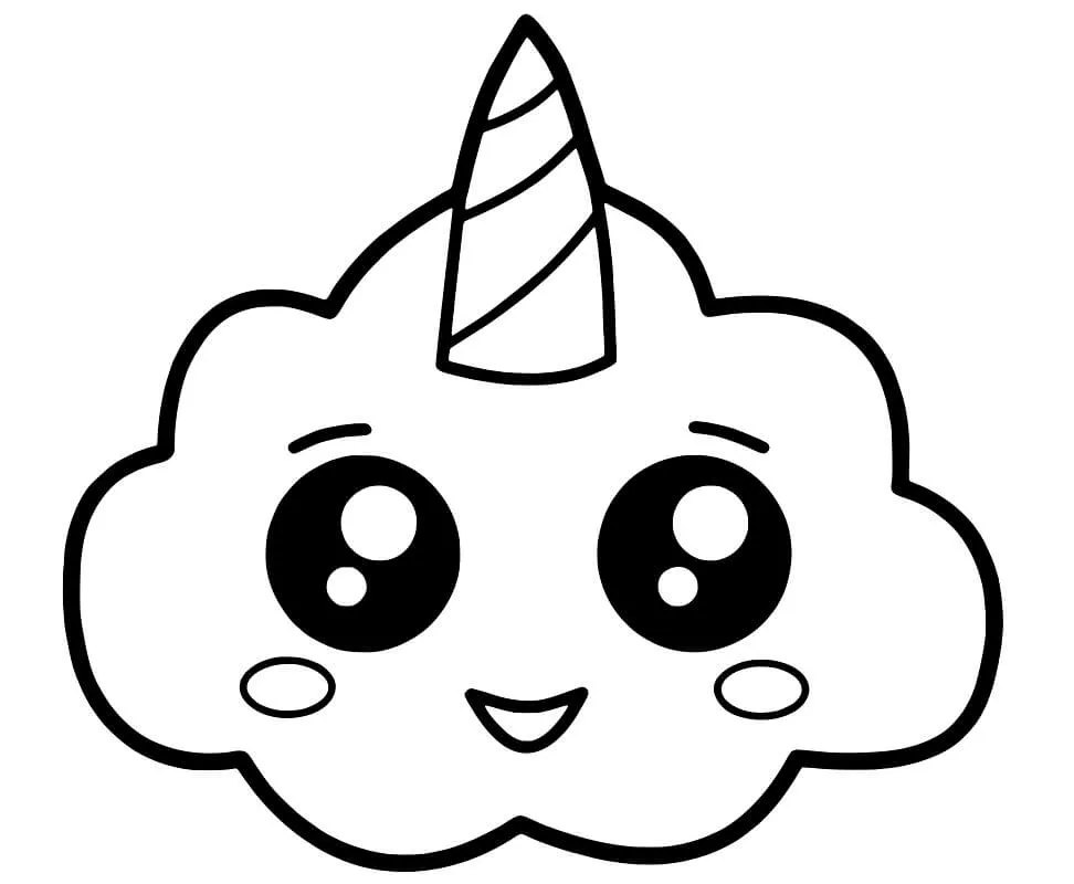 Kawaii Coloring Pages – 009