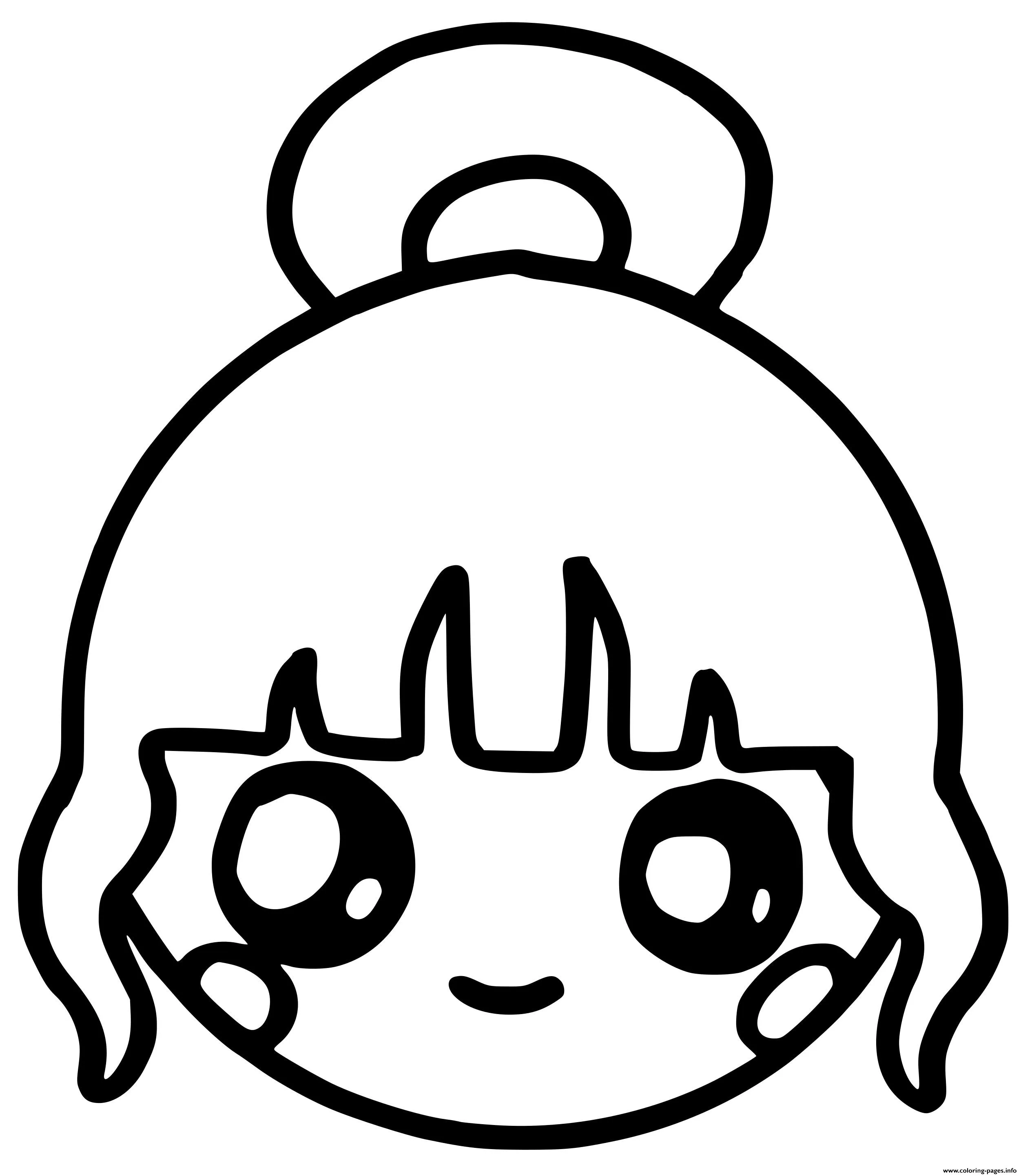 Kawaii Coloring Pages – 010