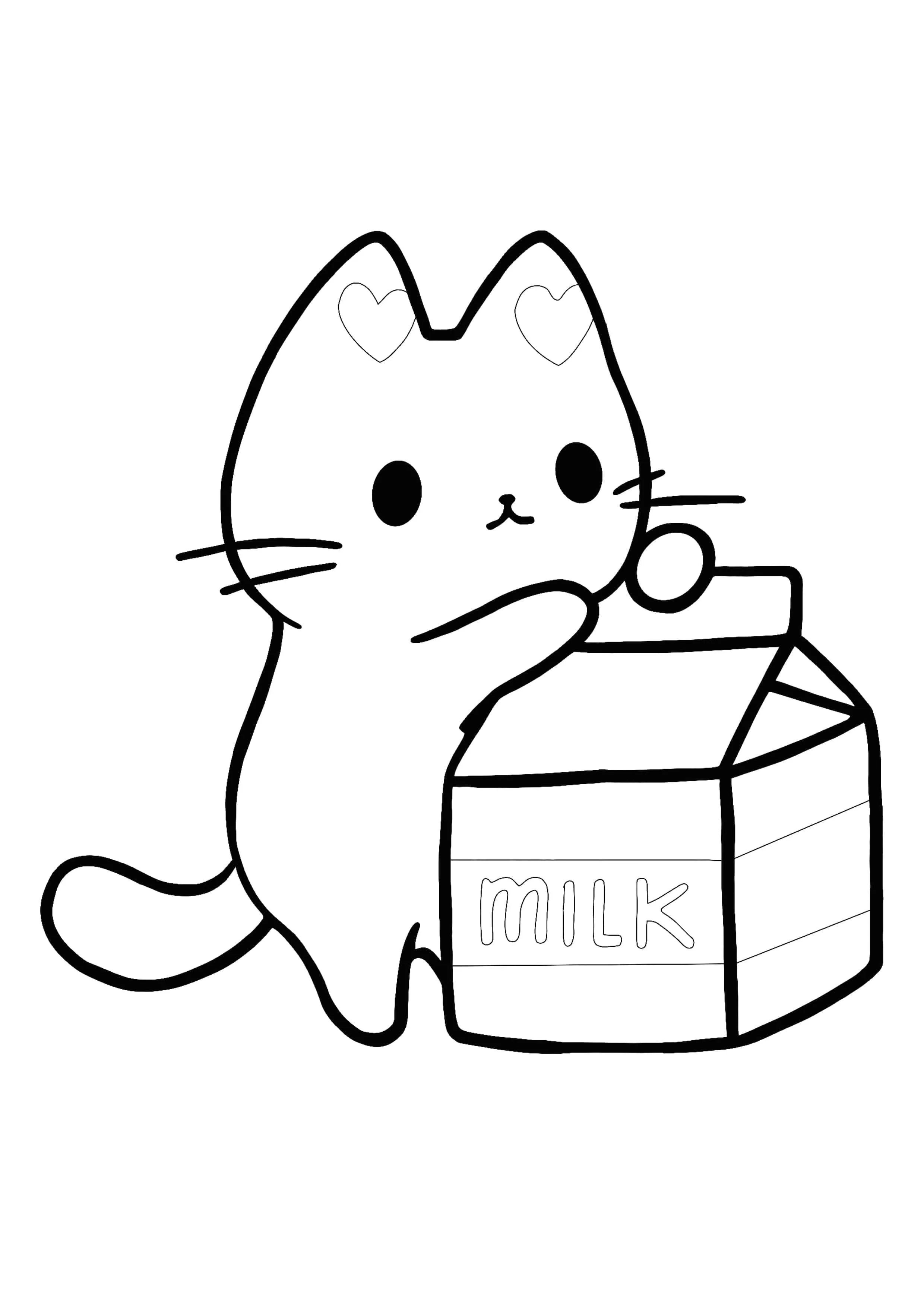 Kawaii Coloring Pages – 012