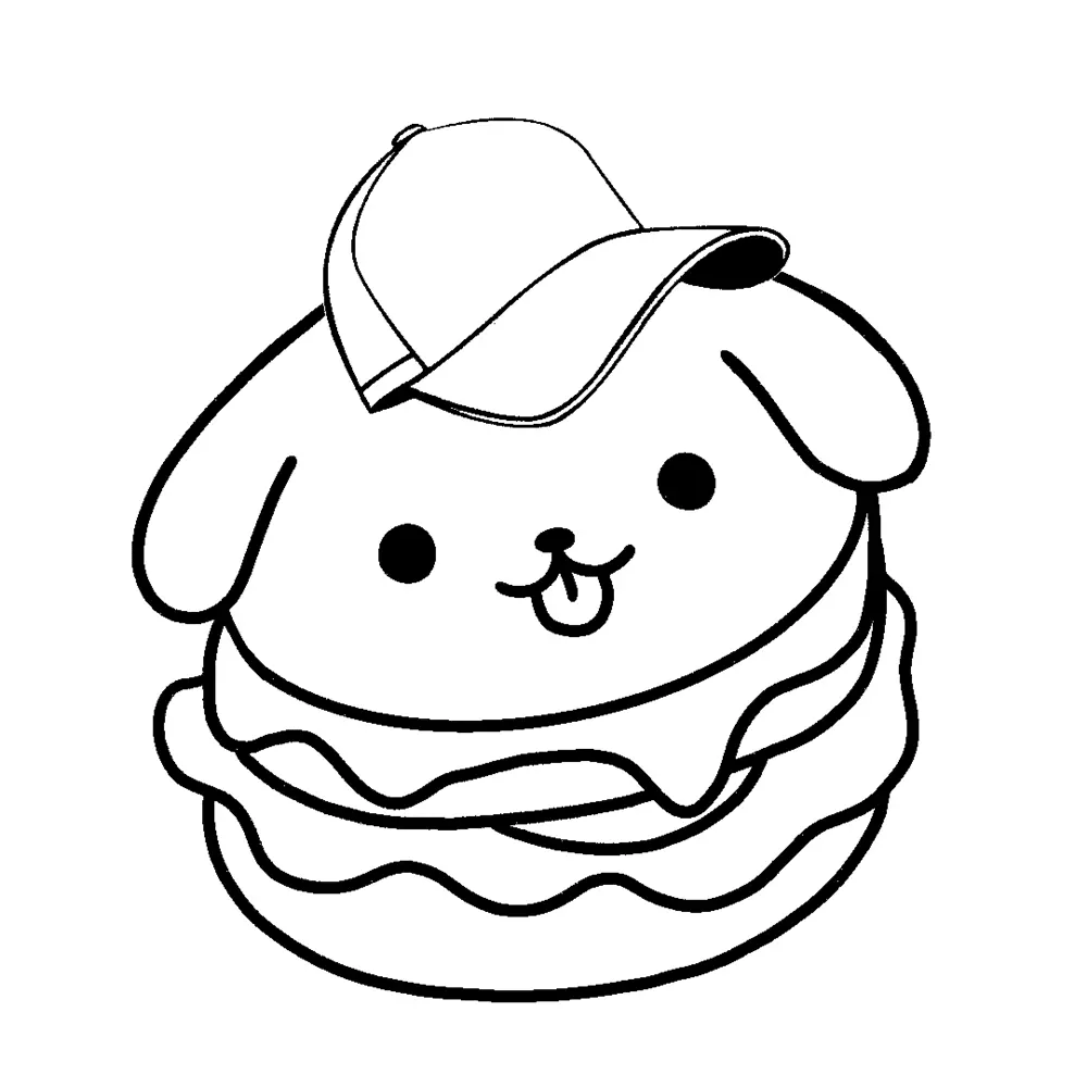 Kawaii Coloring Pages – 019