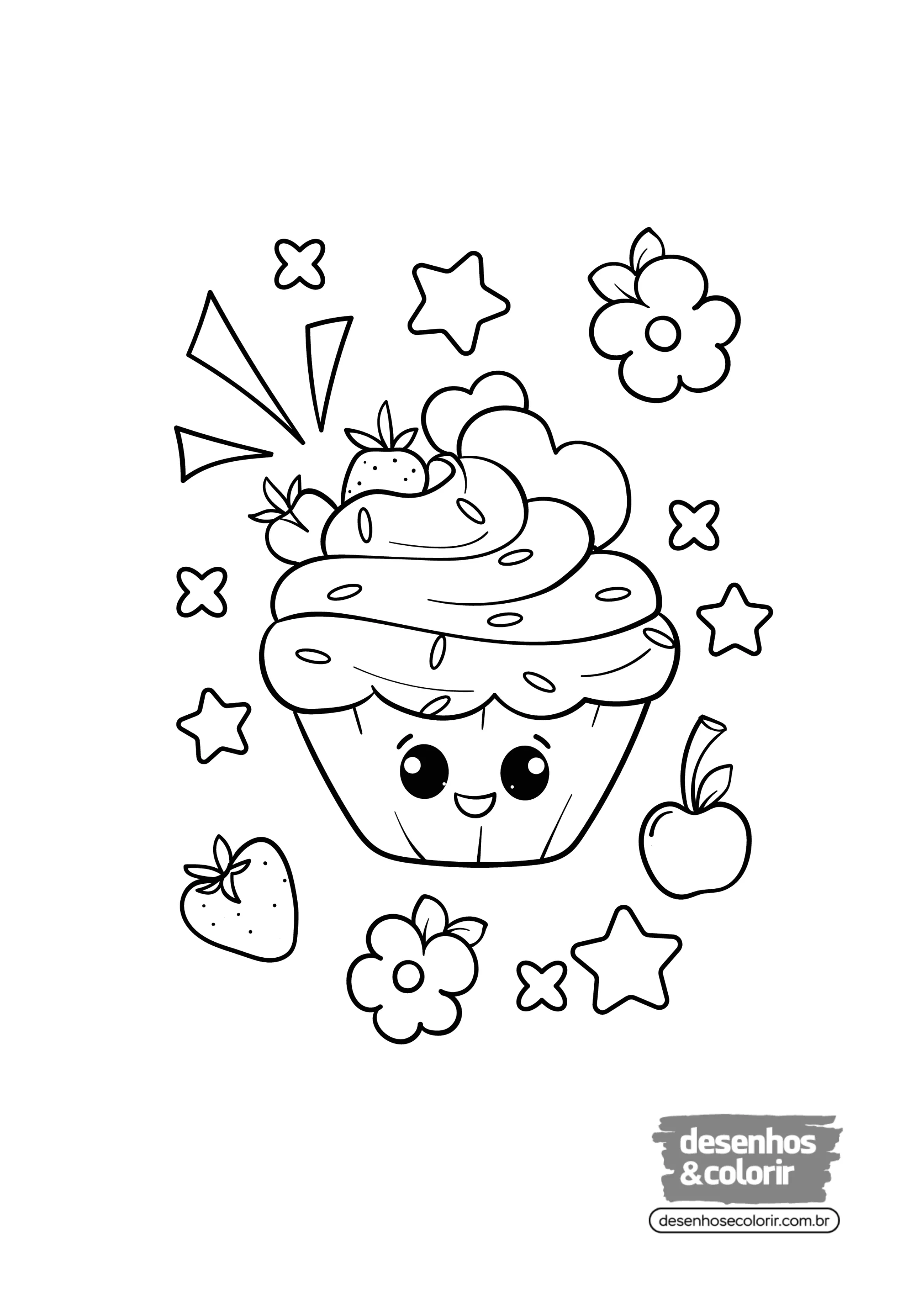 Kawaii Coloring Pages – 025