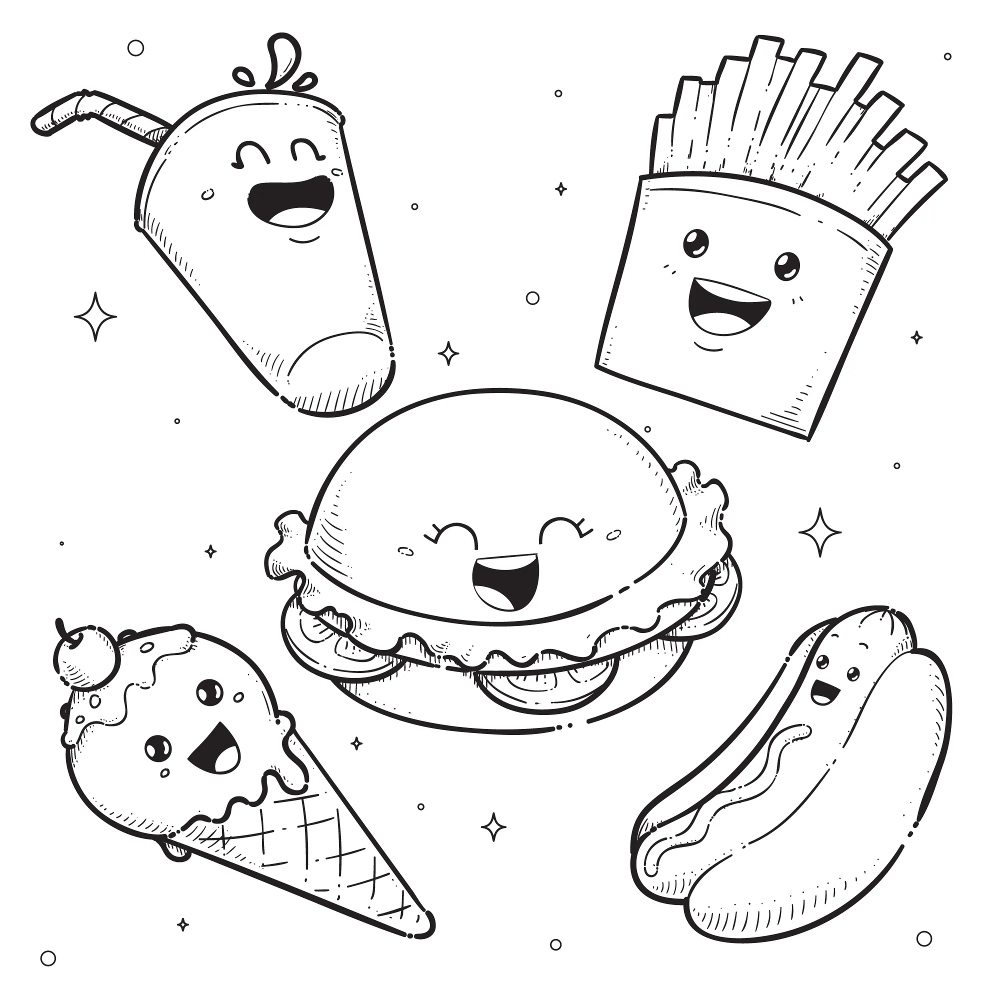 Kawaii Coloring Pages – 026