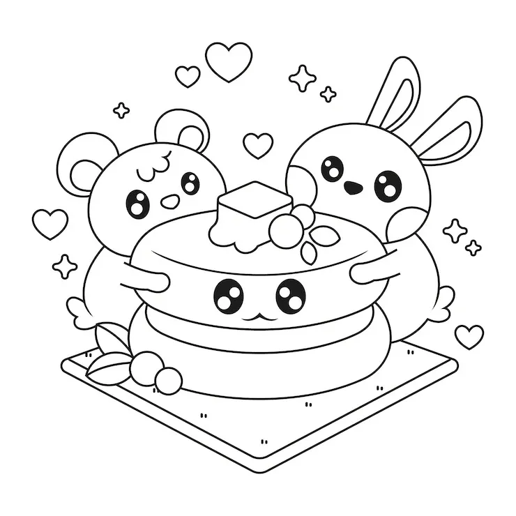 Kawaii Coloring Pages – 032