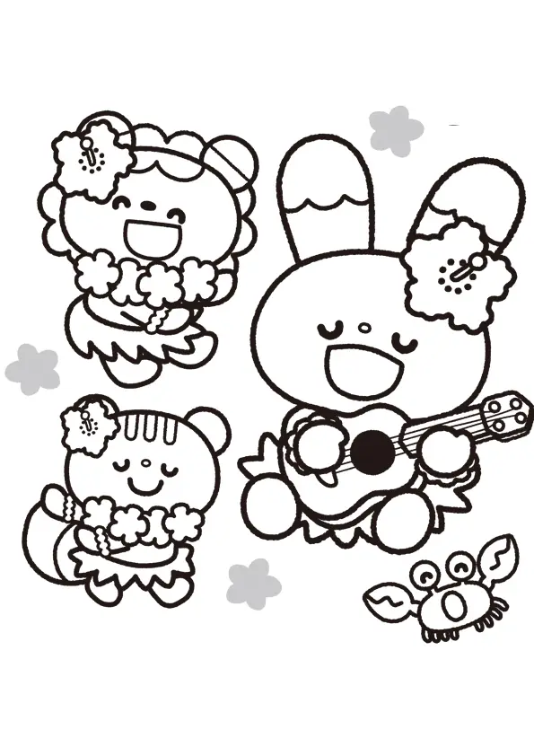Kawaii Coloring Pages – 036