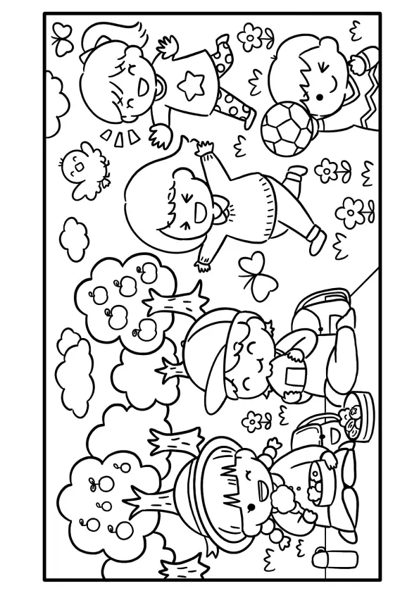 Kawaii Coloring Pages – 038