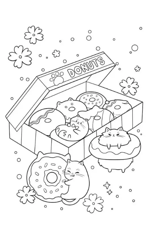 Kawaii Coloring Pages – 048
