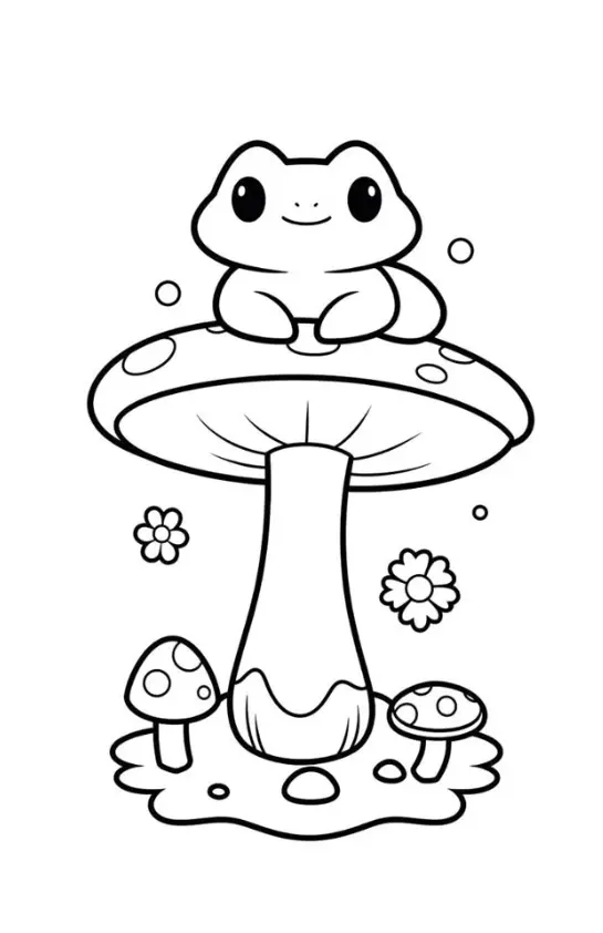 Kawaii Coloring Pages – 050