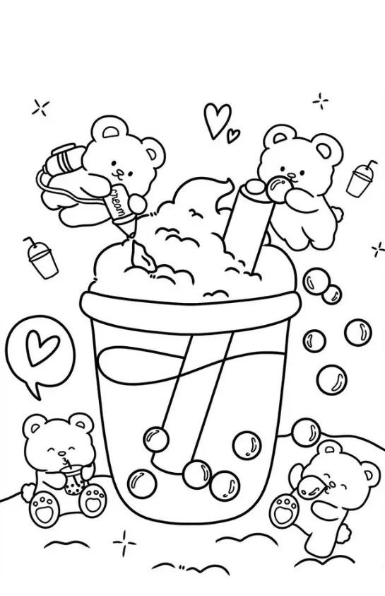 Kawaii Coloring Pages – 052