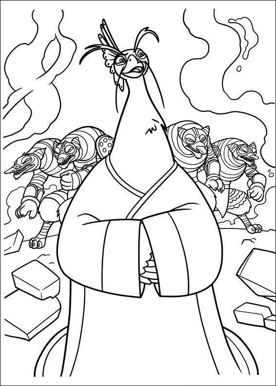 Kung Fu Panda Coloring Pages – 006