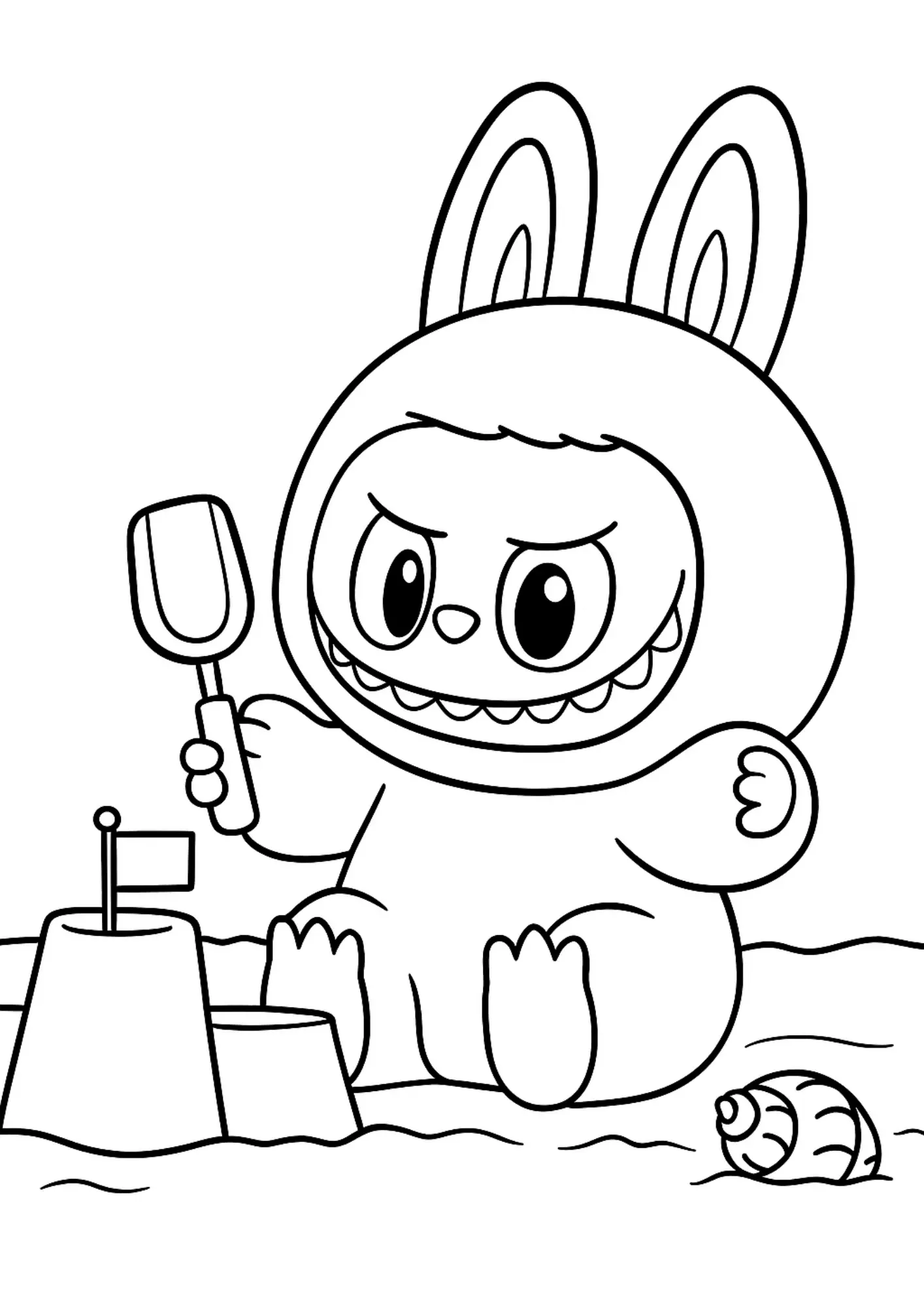 Labubu Coloring Pages – 021