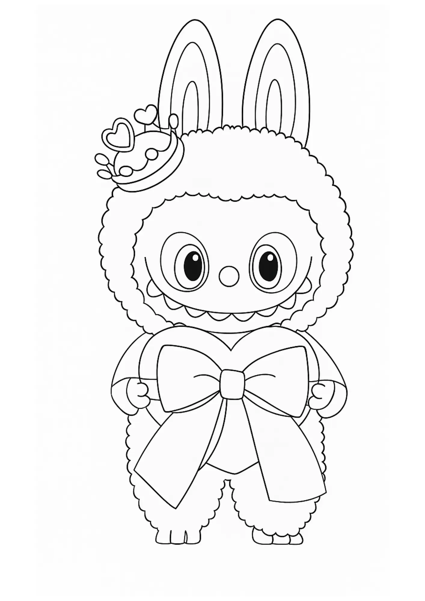 Labubu Coloring Pages – 022