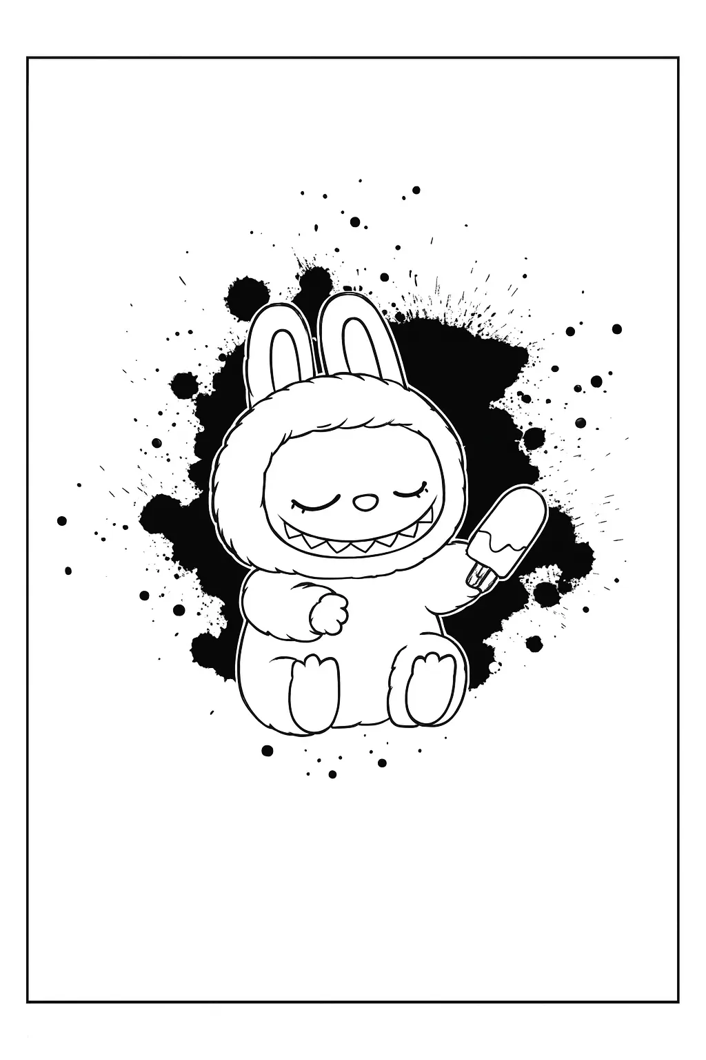 Labubu Coloring Pages – 037