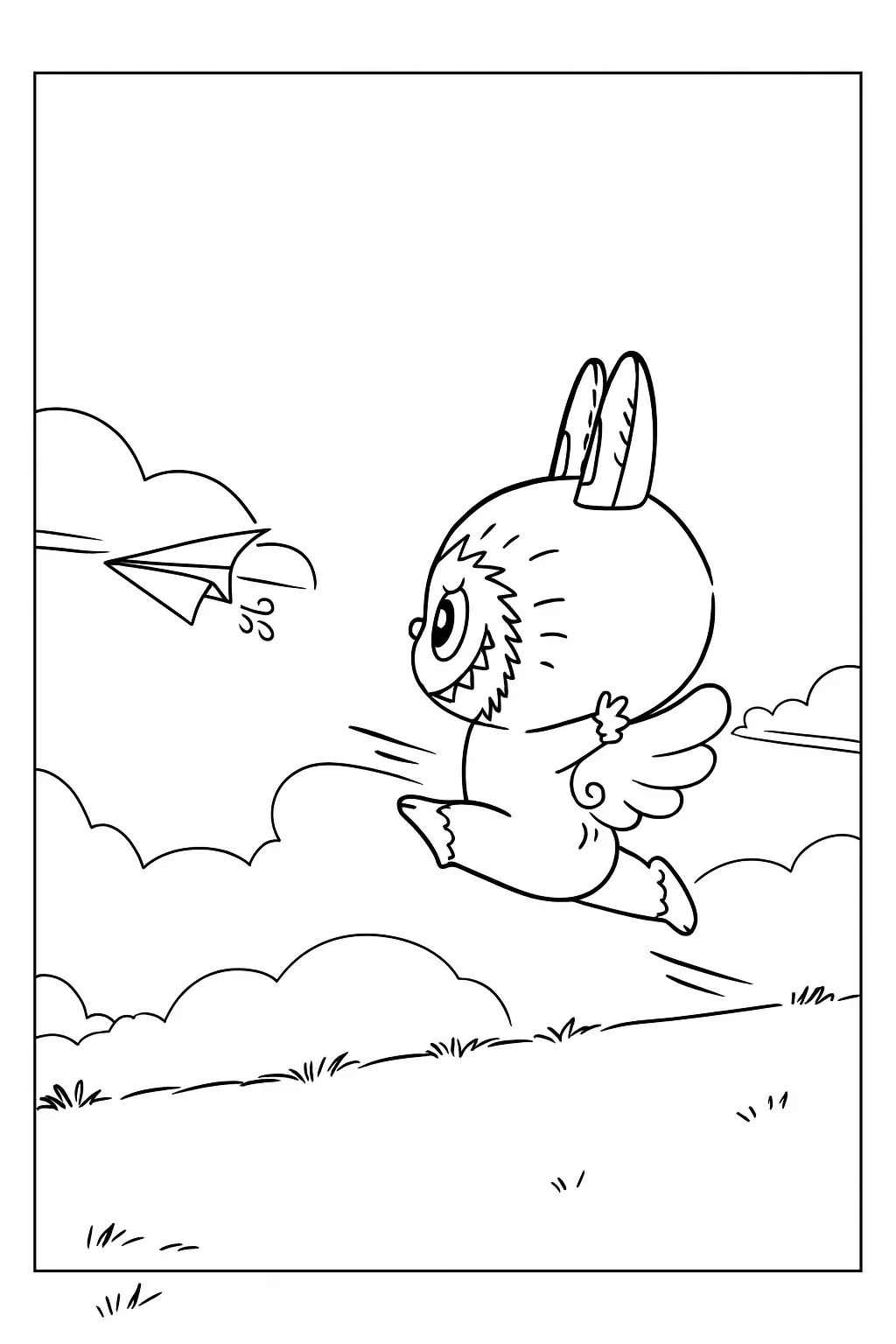 Labubu Coloring Pages – 038