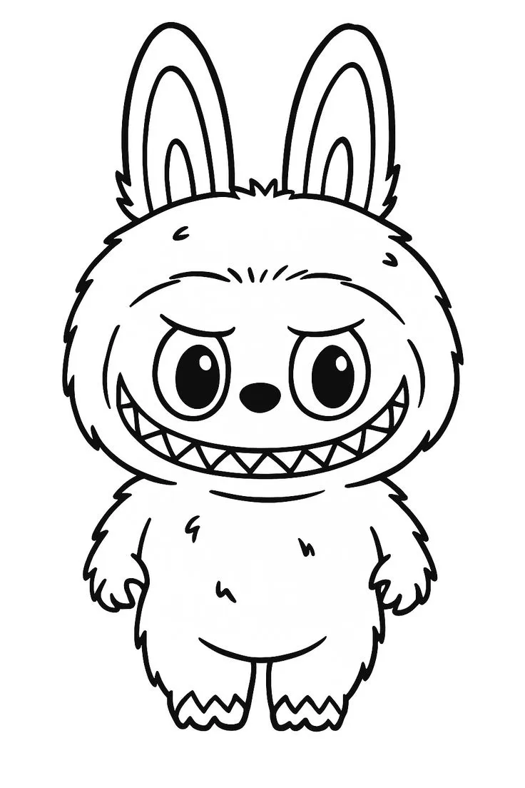 Labubu Coloring Pages – 050