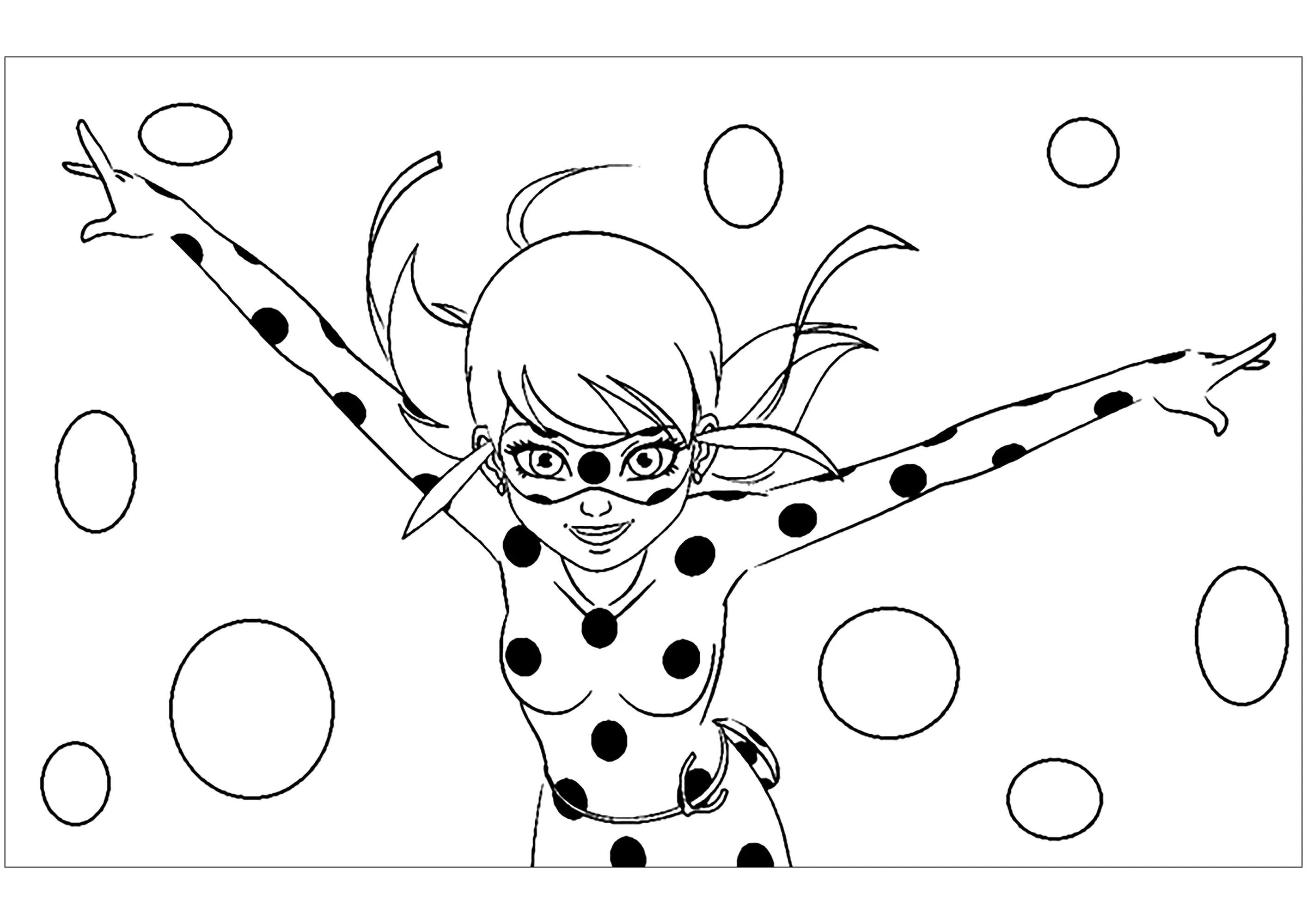 Ladybug Coloring Pages – 019