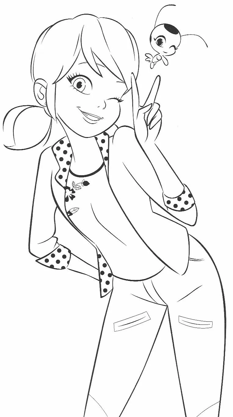 Ladybug Coloring Pages – 021