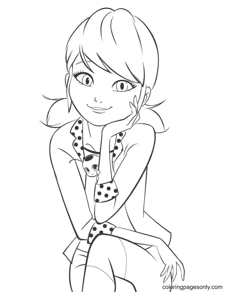 Ladybug Coloring Pages – 022