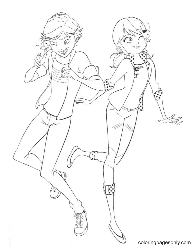 Ladybug Coloring Pages – 023