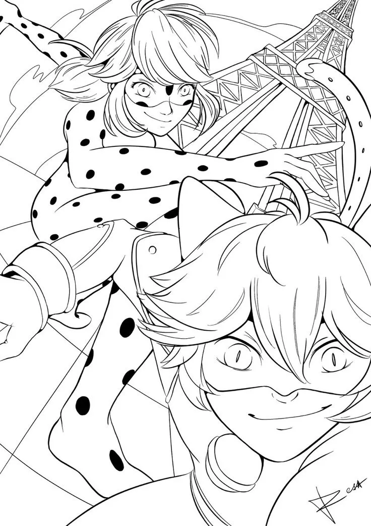 Ladybug Coloring Pages – 030