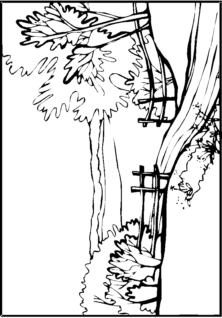 Landscapes Coloring Pages – 002