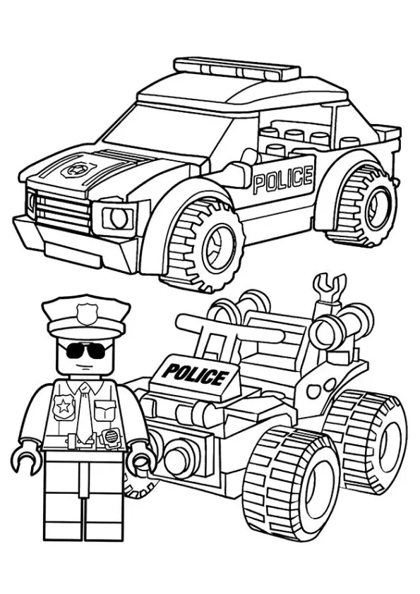 Lego Coloring Pages – 006