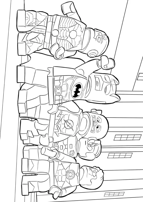 Lego Coloring Pages – 012
