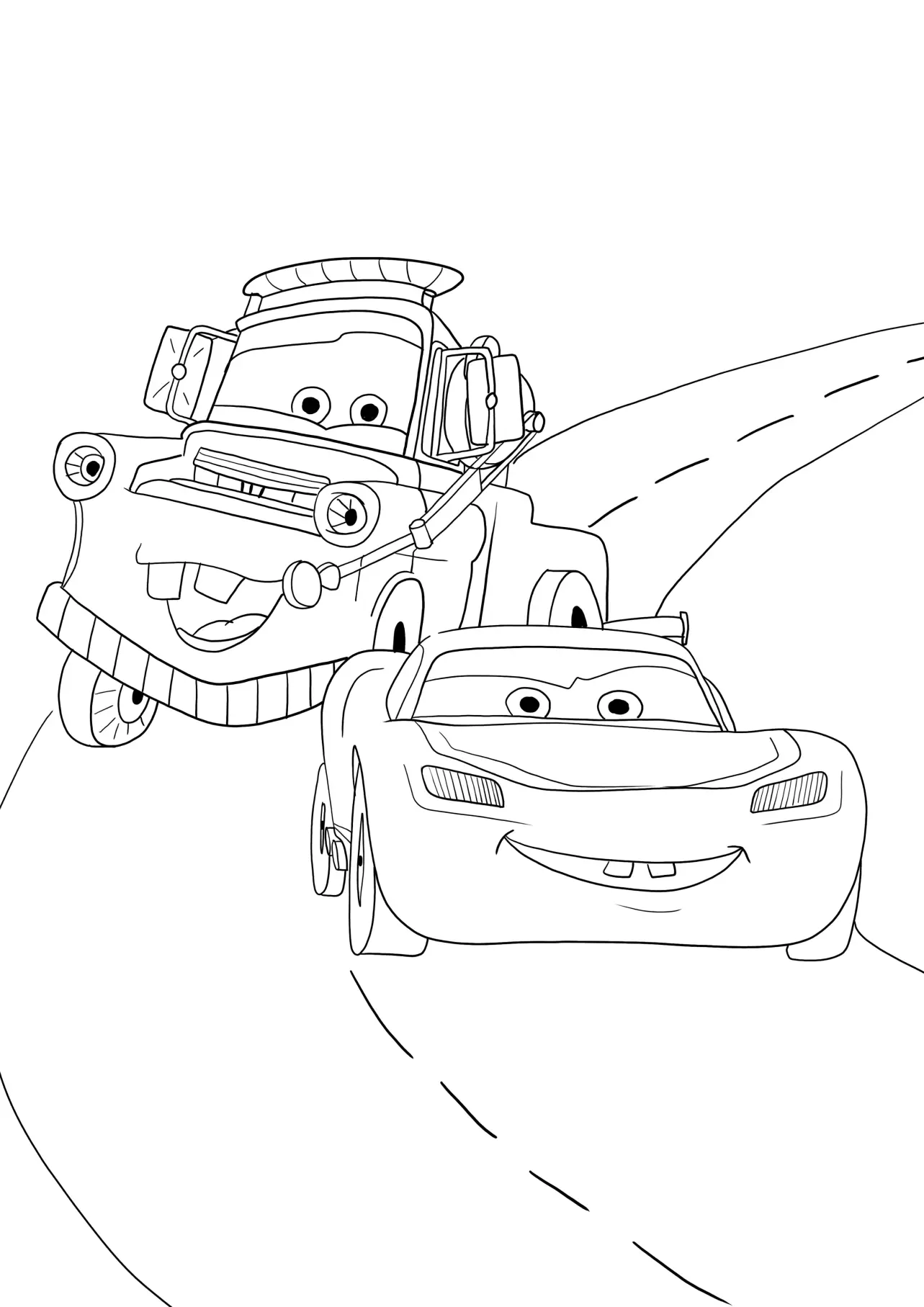 Lightning Mcqueen Coloring Pages – 007