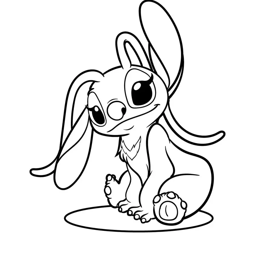 Lilo And Stitch Coloring Pages – 019